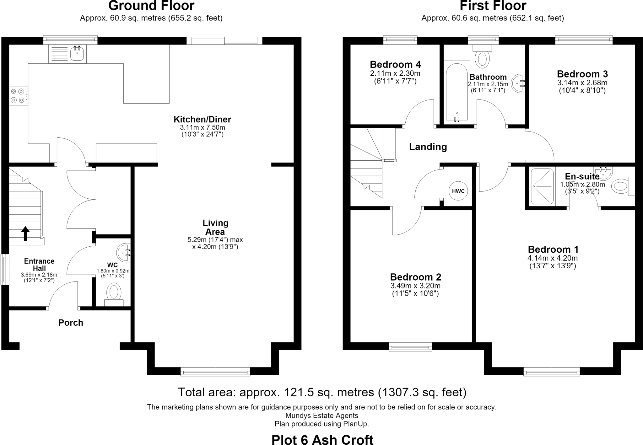 Camms Close, Osbournby floorplan