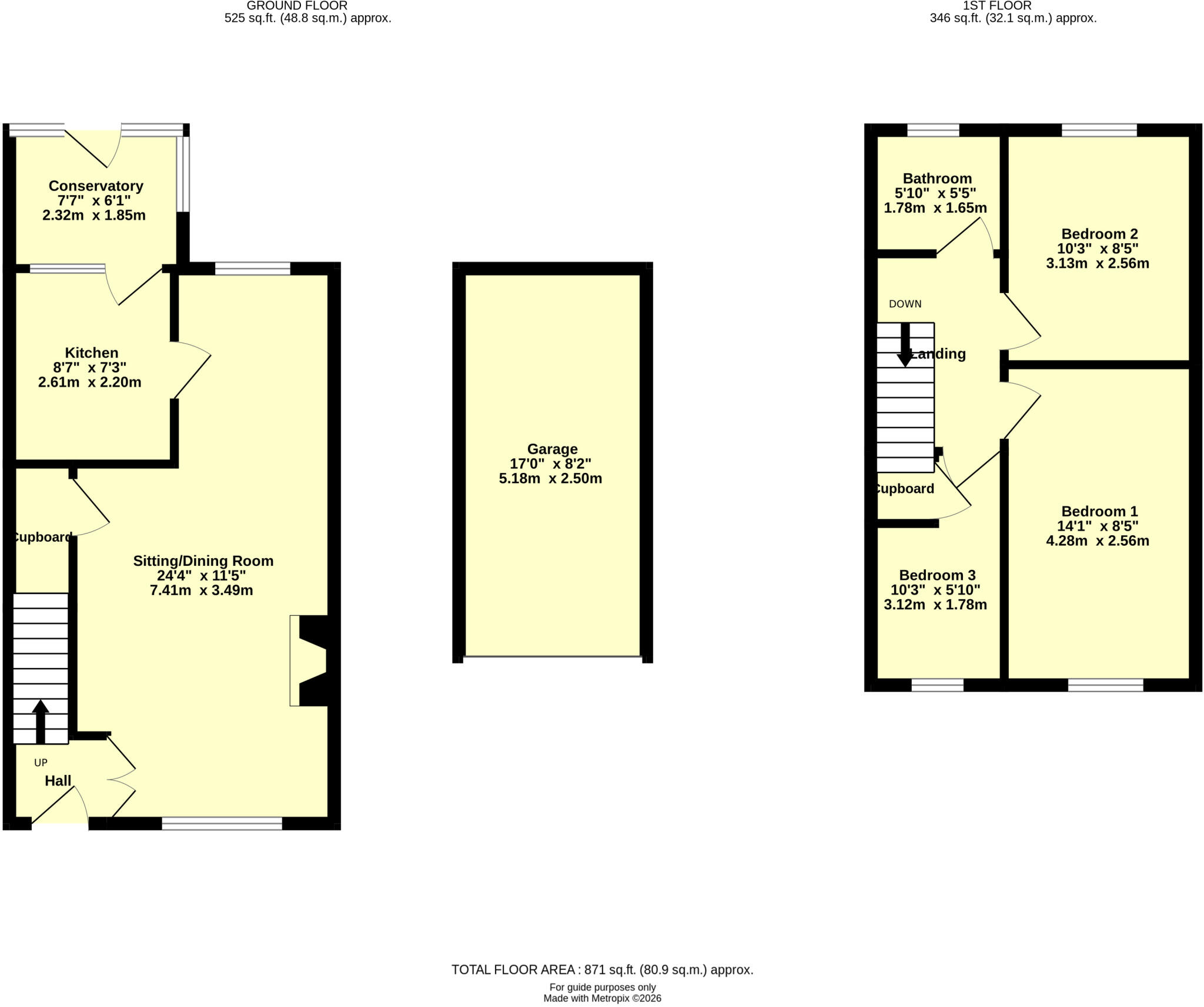 Langlands Road, Cullompton, EX15 floorplan