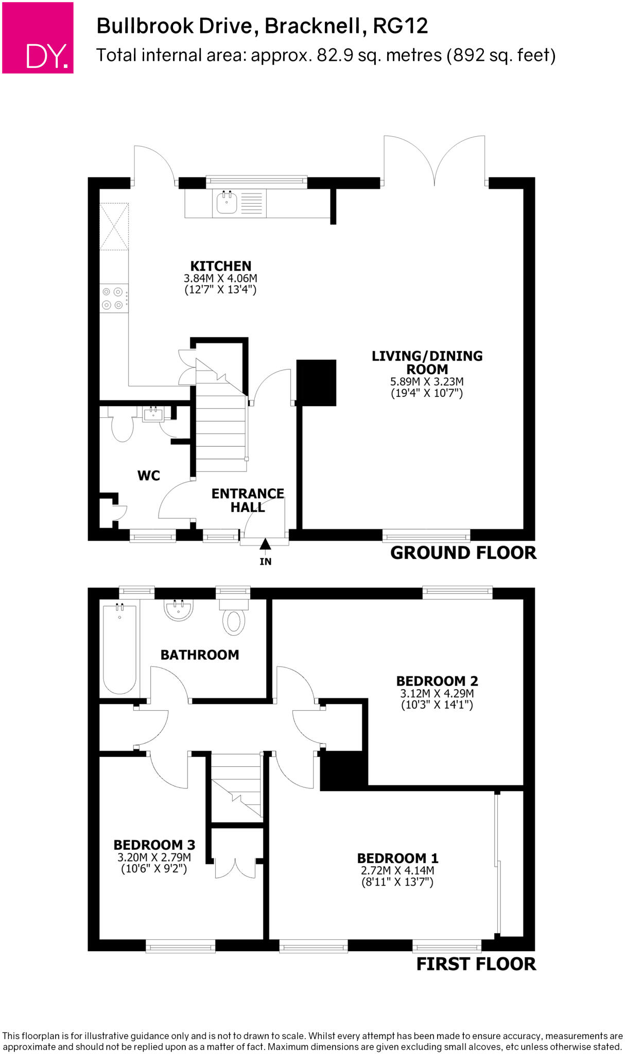 Bullbrook Drive, Bracknell, RG12 floorplan