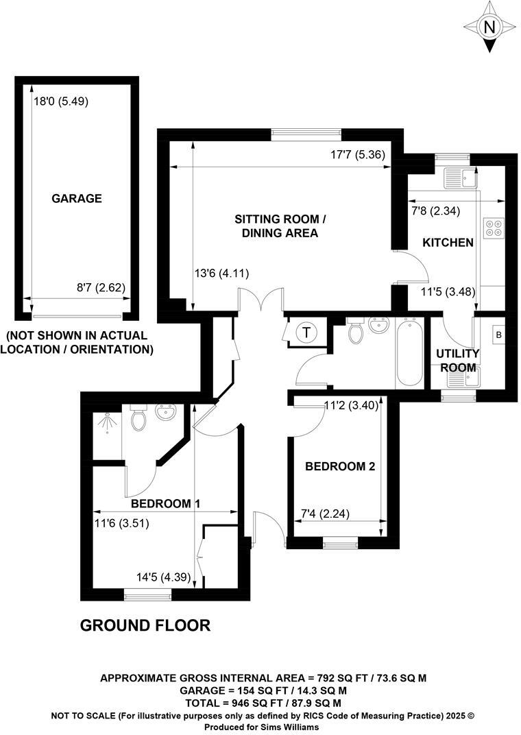 Tannery Close, Chichester floorplan