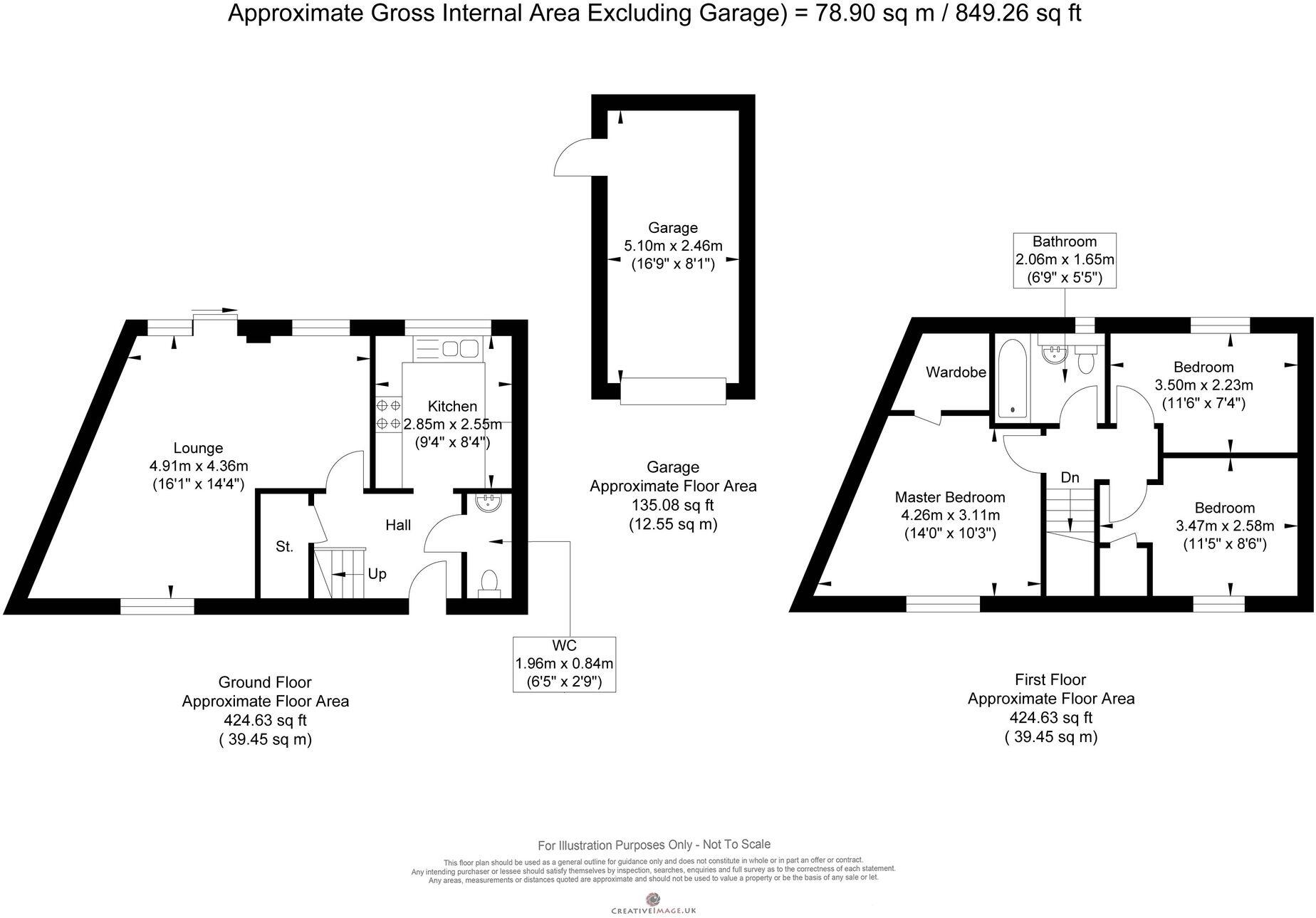 Howes Drive, Marston Moretaine, MK43 floorplan