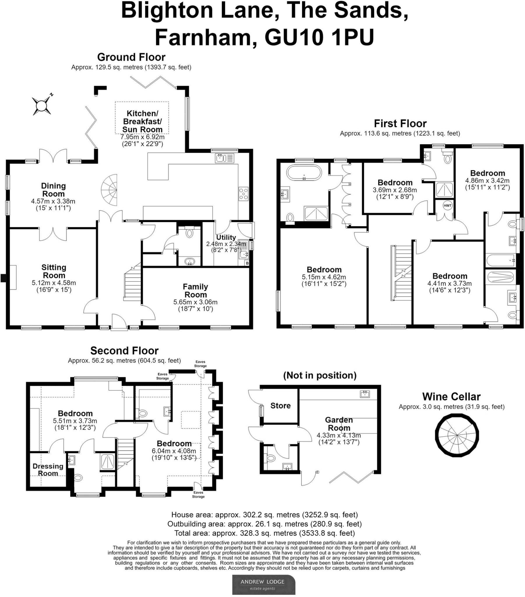Blighton Lane, The Sands, GU10 floorplan