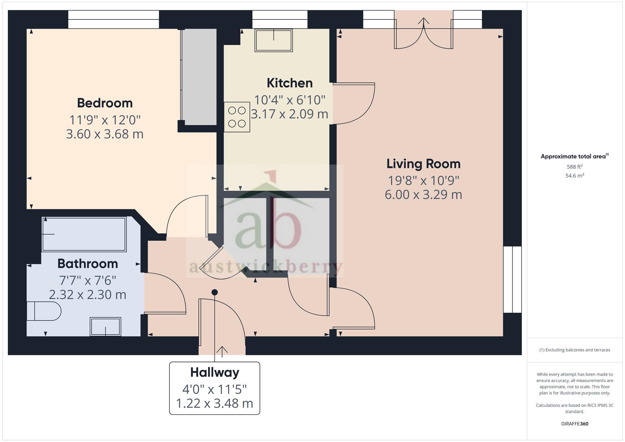 Gressland Court, Mead Drive, Kesgrave floorplan