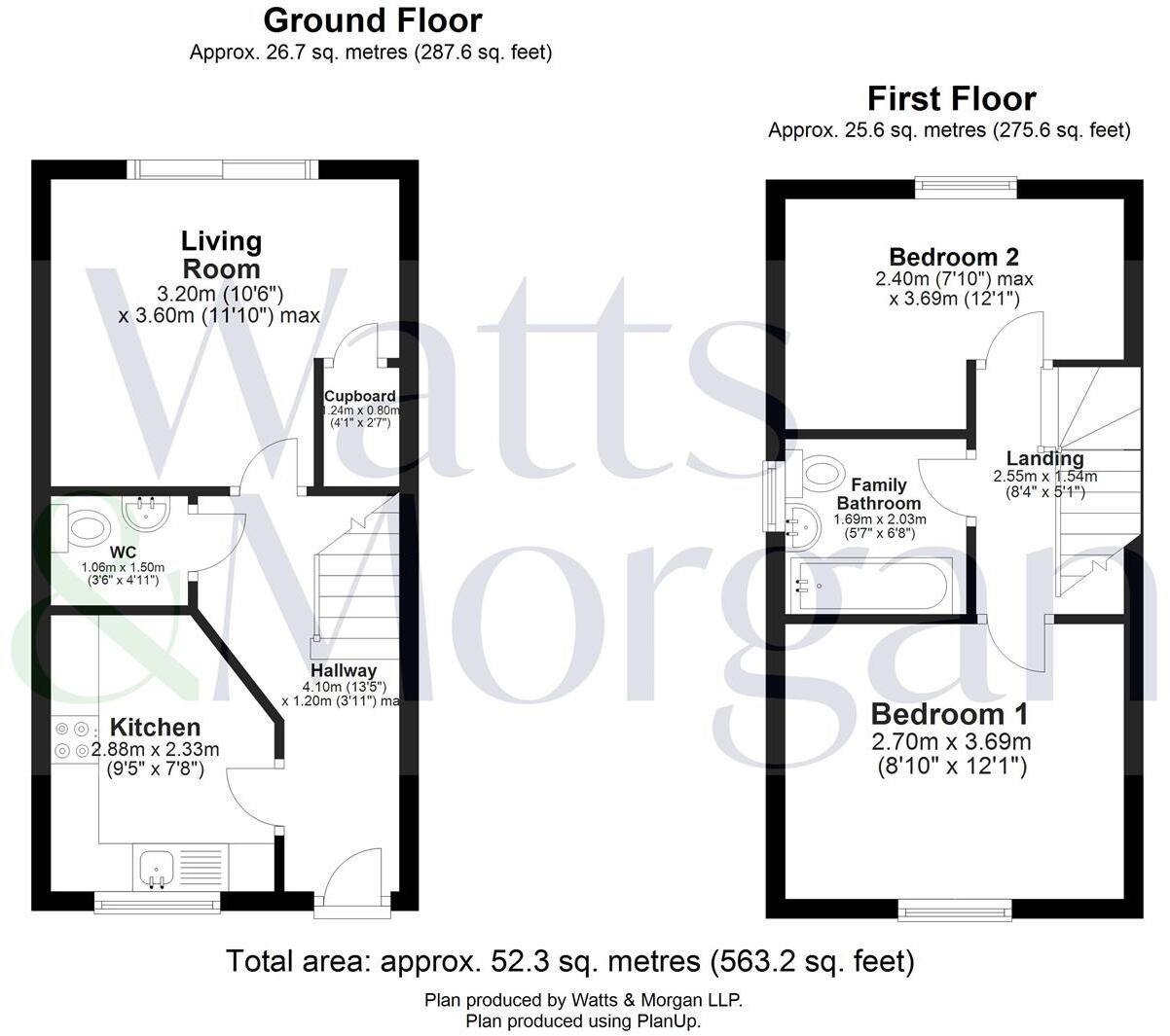 88 Lonydd Glas, Llanharan, Pontyclun, CF72 9FW floorplan