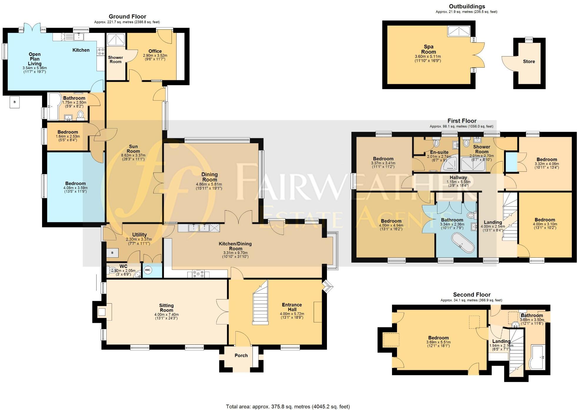 Wainfleet Road, Burgh Le Marsh, PE24 5AH floorplan
