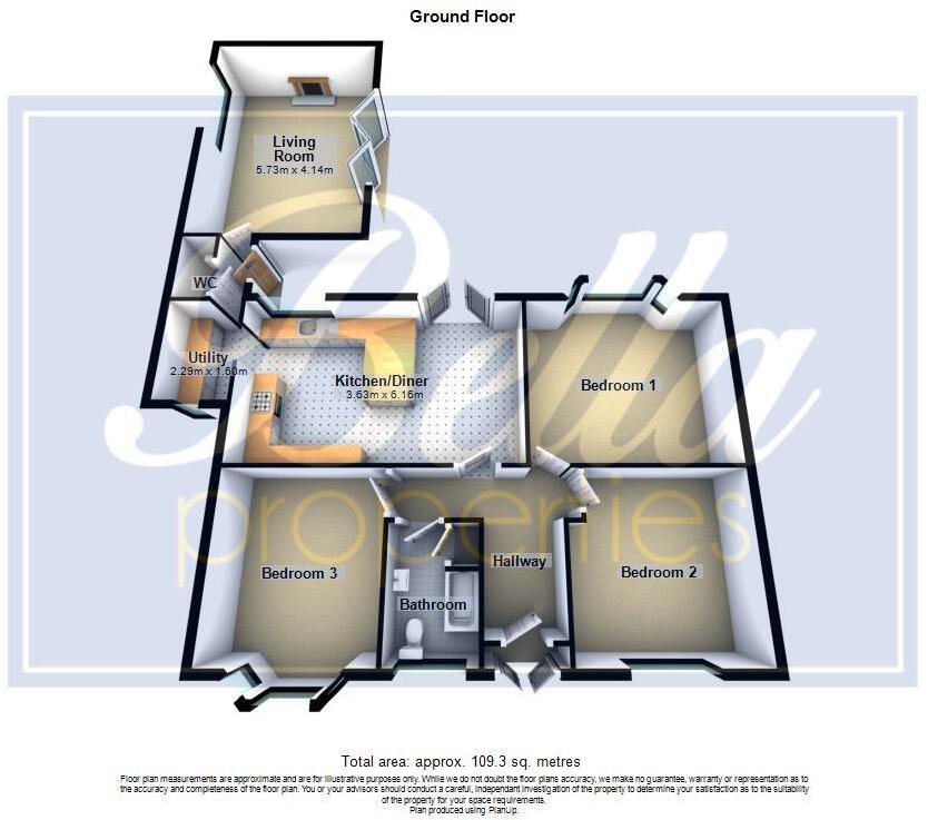 Cemetery Road, Winterton floorplan
