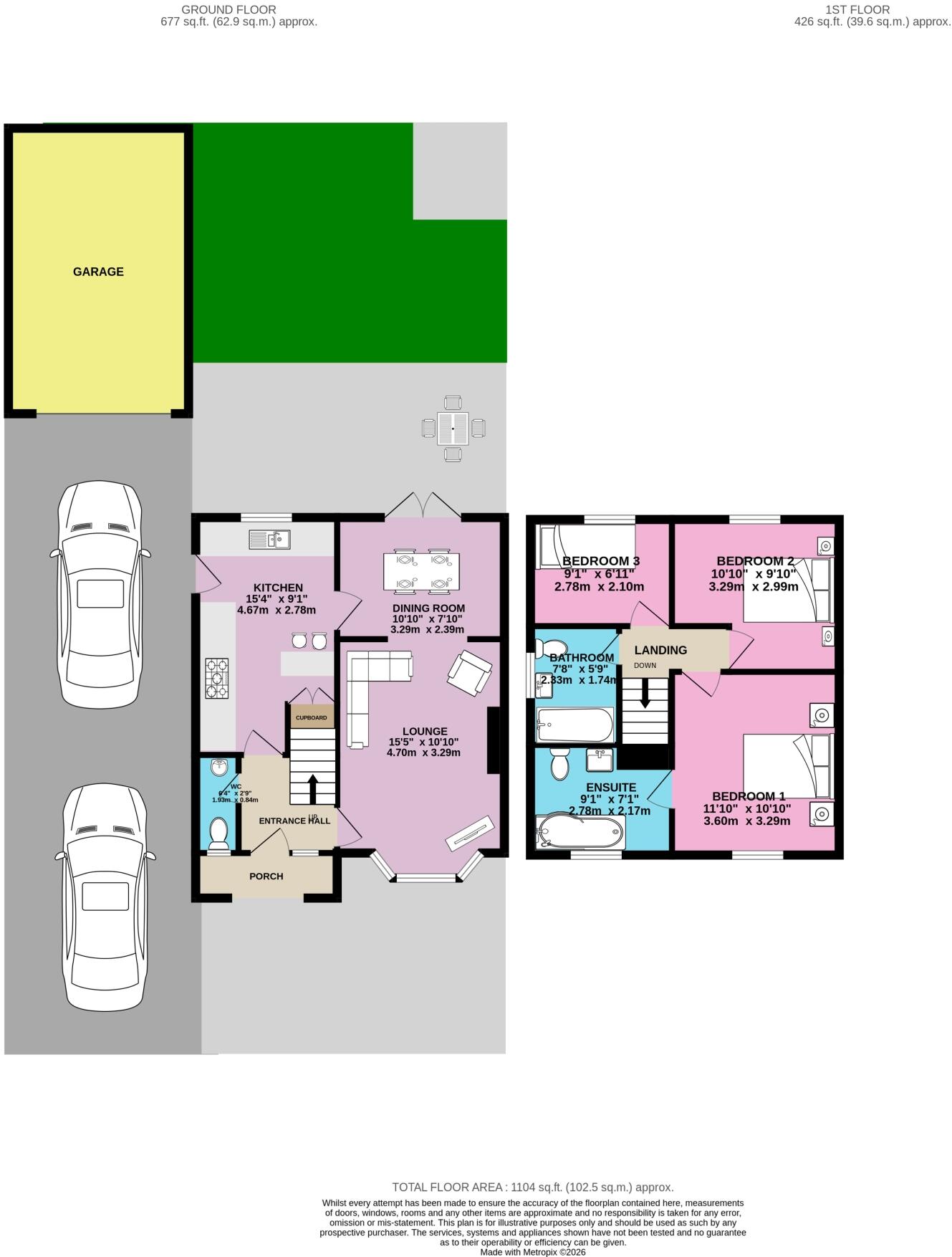 62 Rowan Avenue, Beverley floorplan