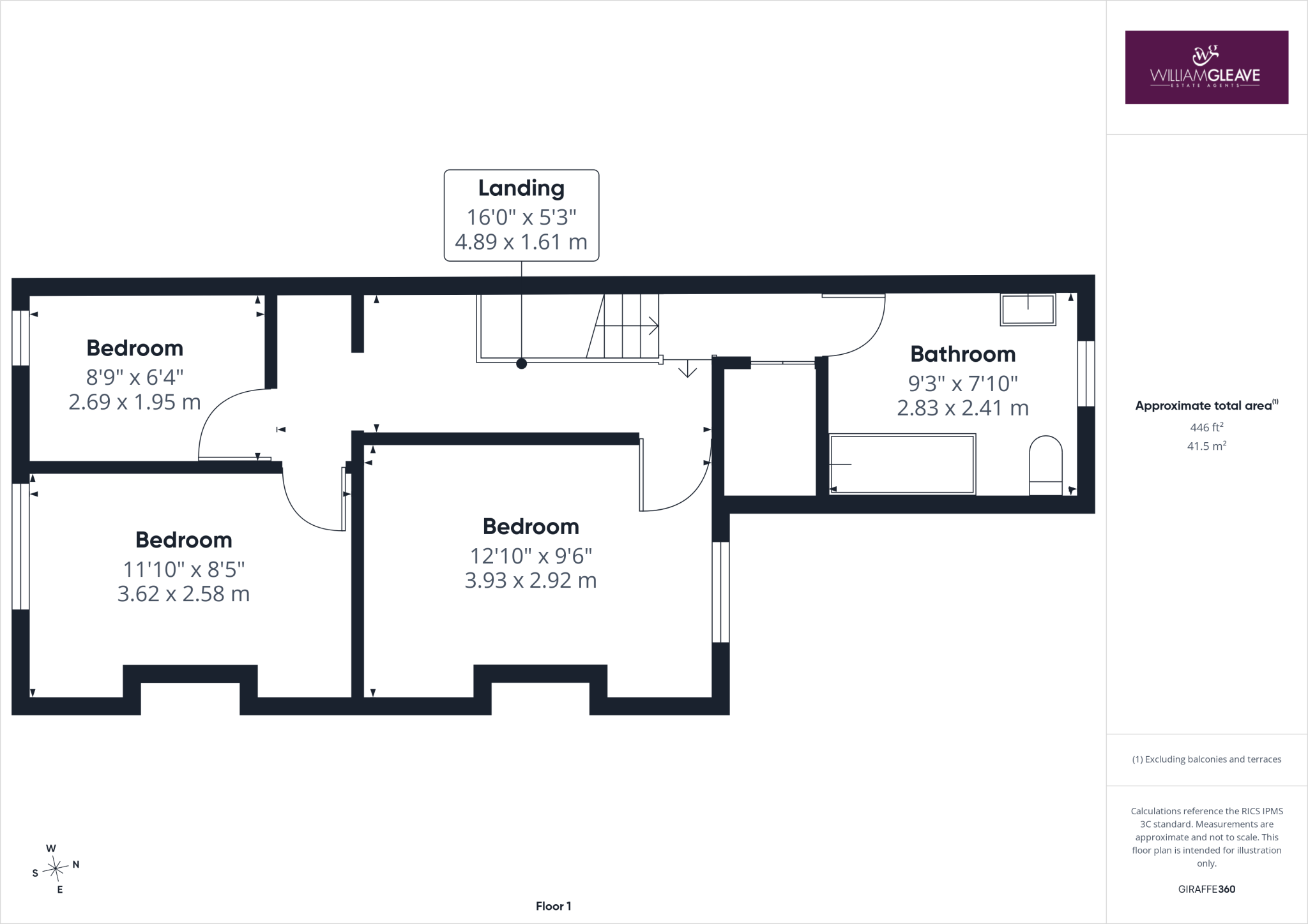 Brunswick Road, Buckley, Flintshire, CH7 floorplan