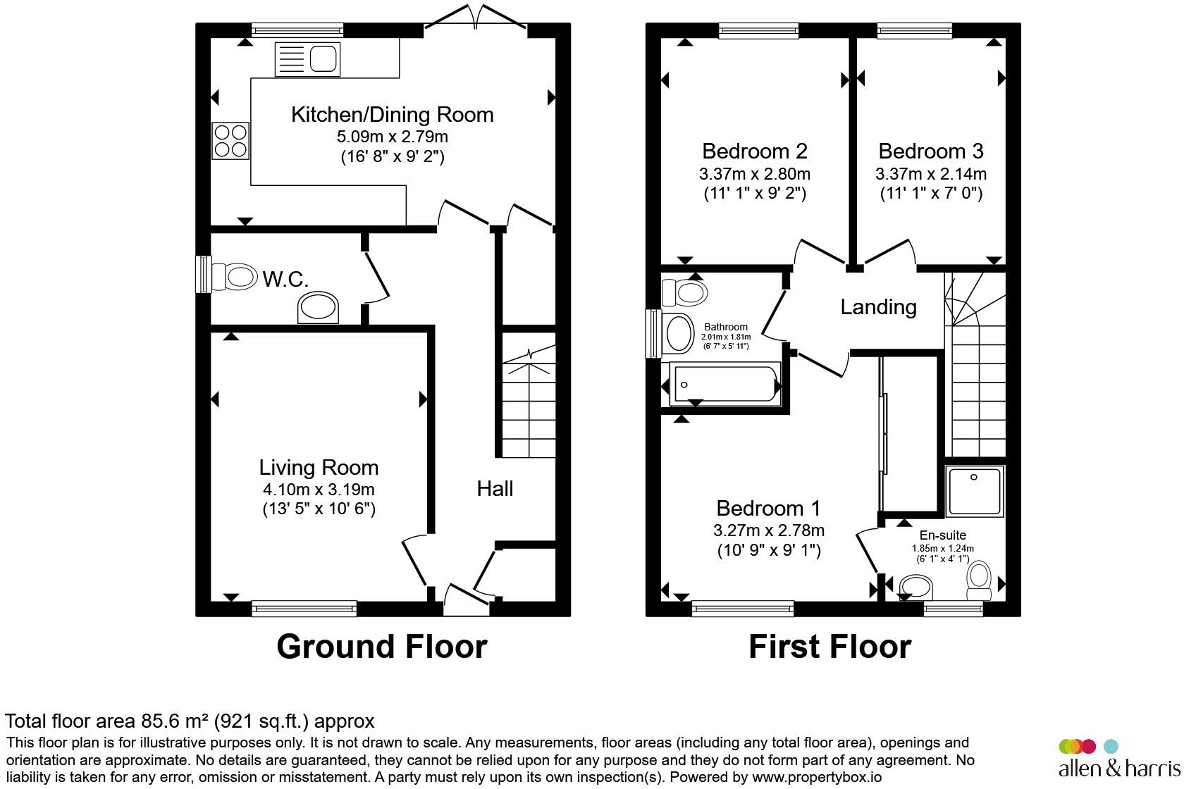 Brora Crescent, Kilmarnock floorplan