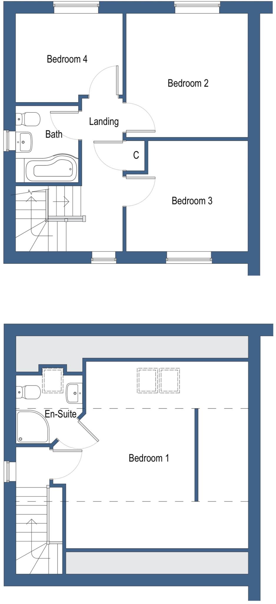 Plot 104 - North Street, Winterton, North Lincolnshire, DN15 floorplan