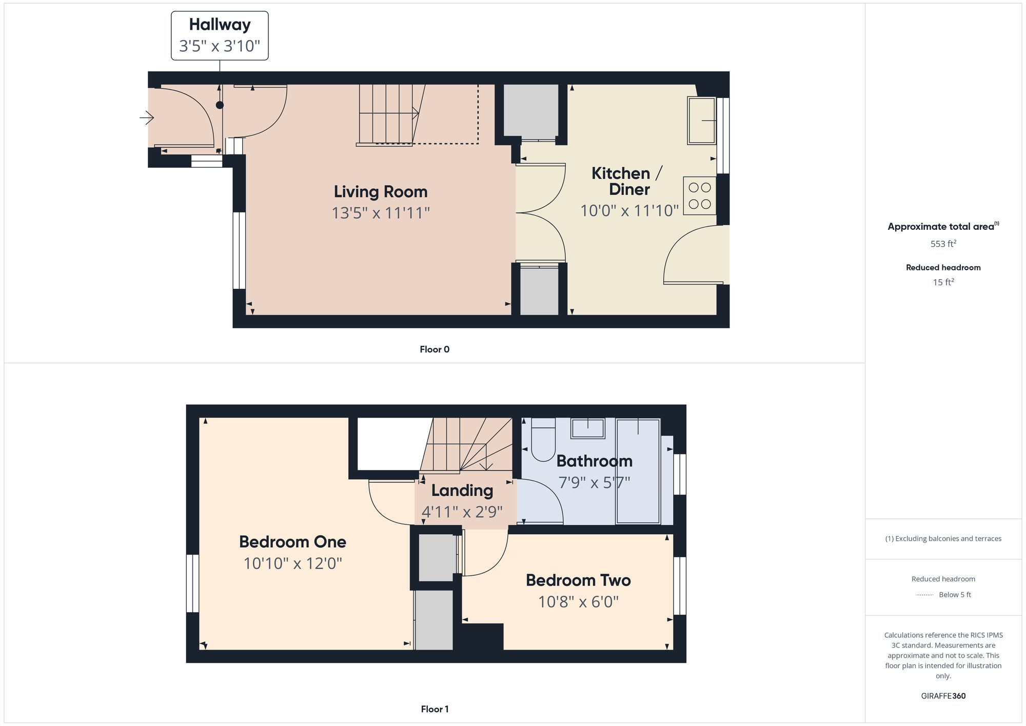 Tuscan Close, Tilehurst, RG30 floorplan