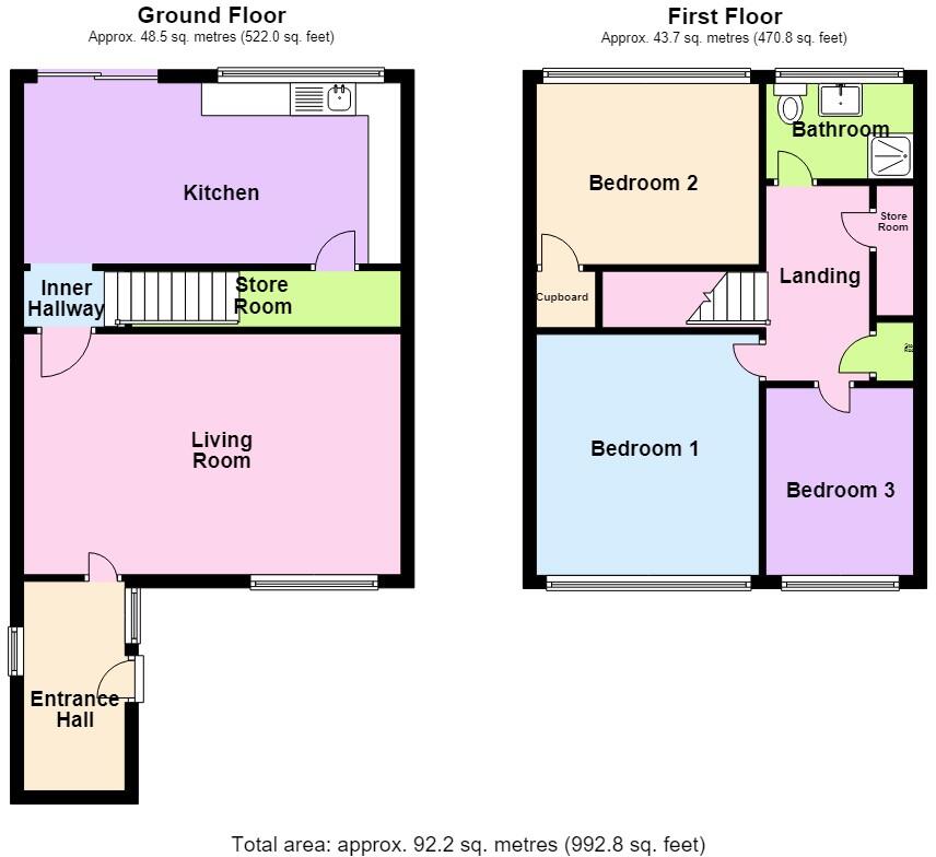 Ruislip Close, Birmingham, B35 6JW floorplan