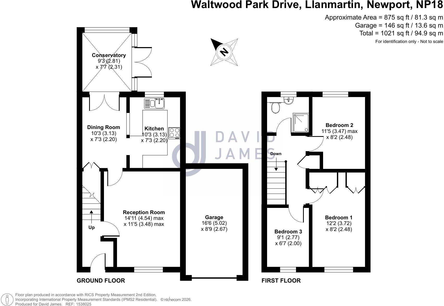 Waltwood Park Drive, Llanmartin, Newport, NP18 floorplan