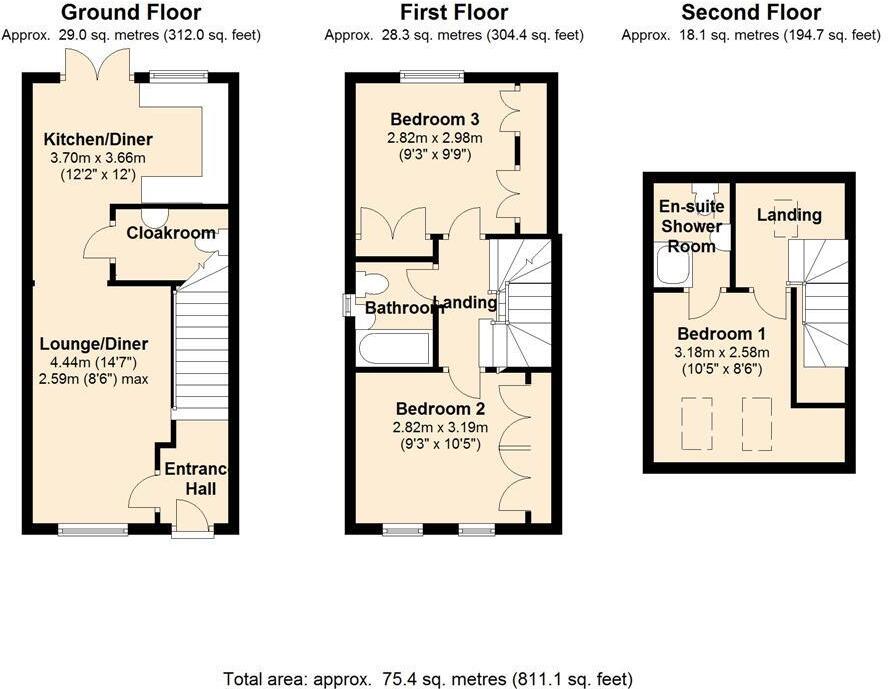 Gravely Street, Rushden floorplan