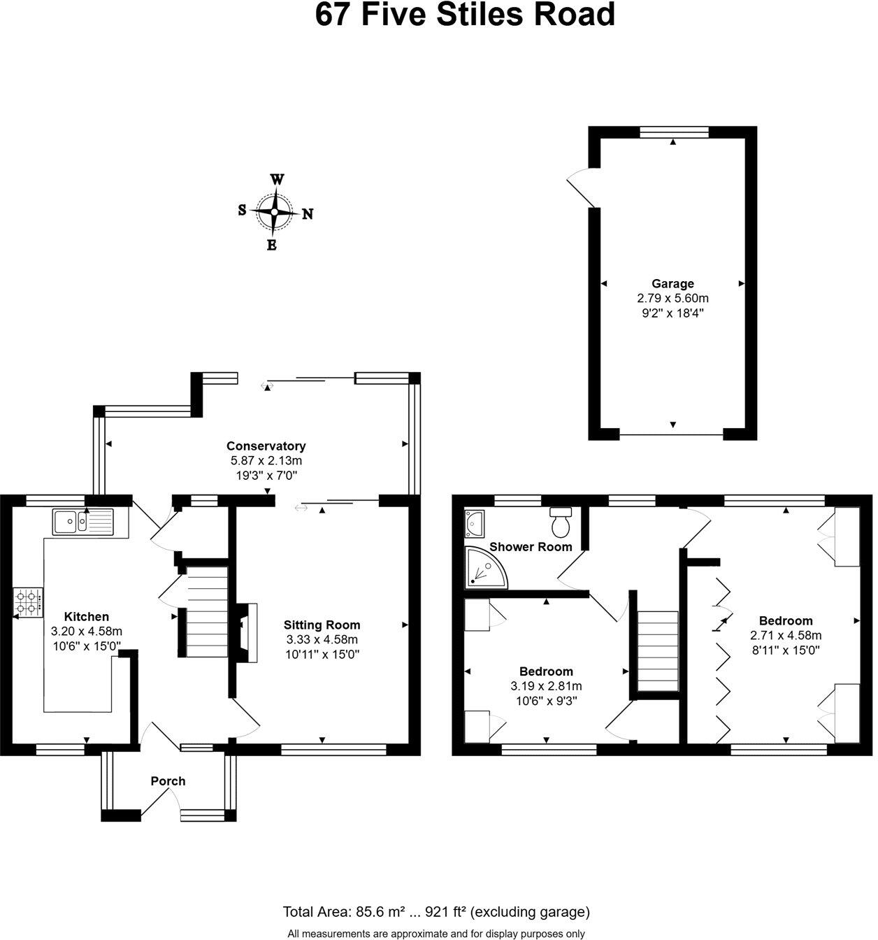 Five Stiles Road, Marlborough, Wiltshire, SN8 floorplan