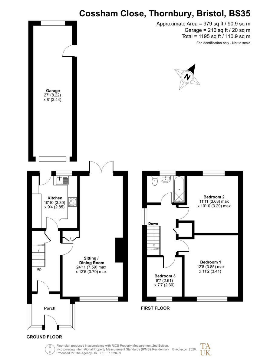 Cossham Close, Thornbury, Bristol, BS35 floorplan