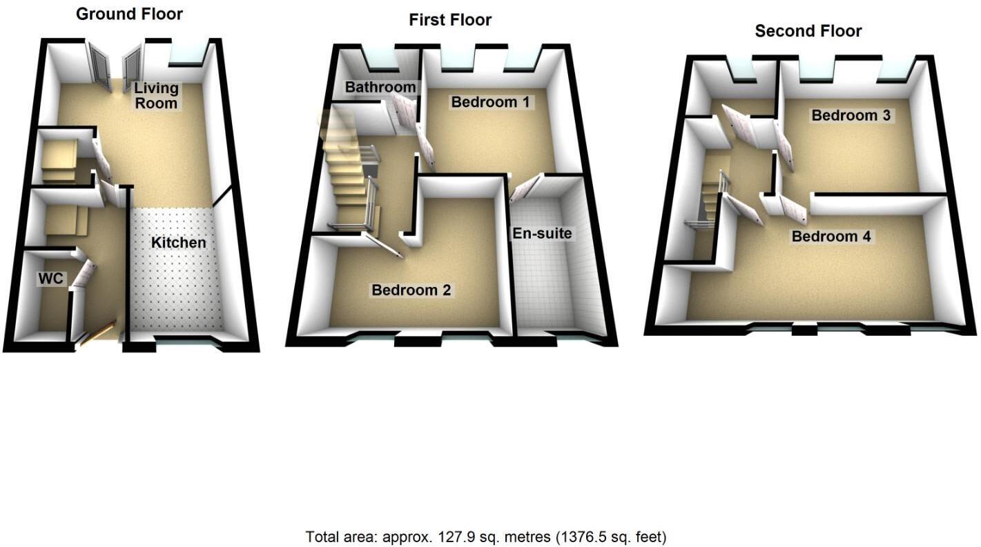 Northumberland Close, North Shields floorplan