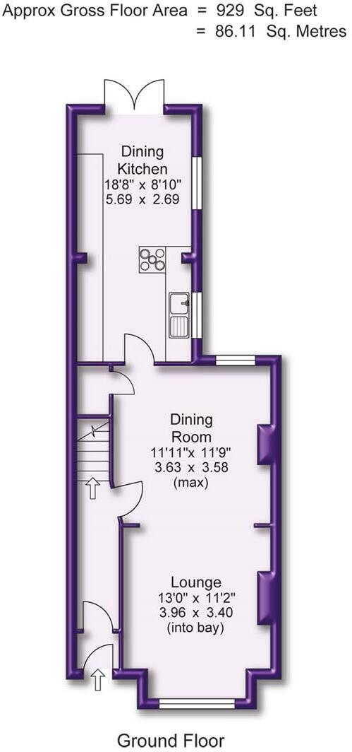 Grange Road, Sale floorplan