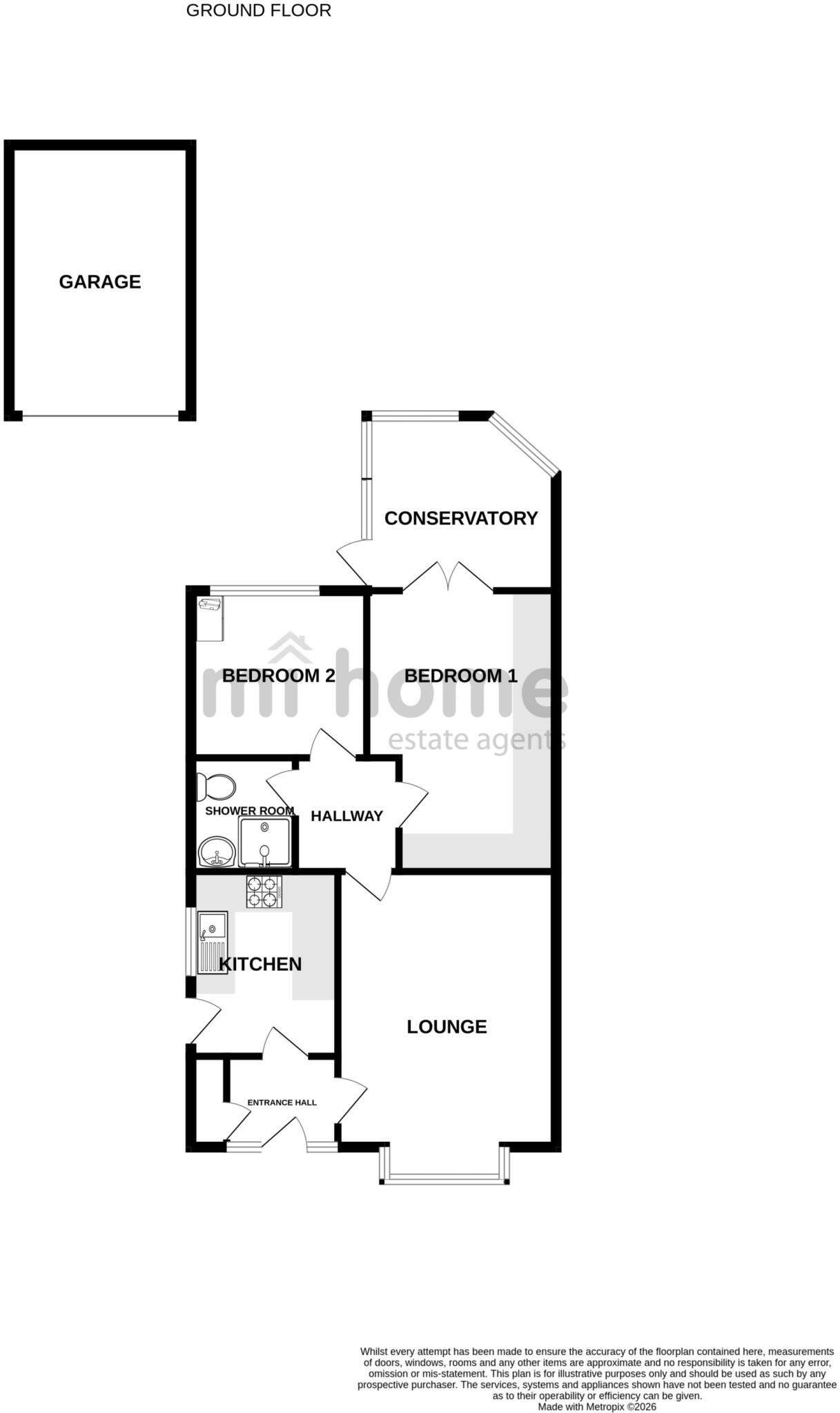 Hawthorne Avenue, Newton, Preston, Lancashire, PR4 floorplan