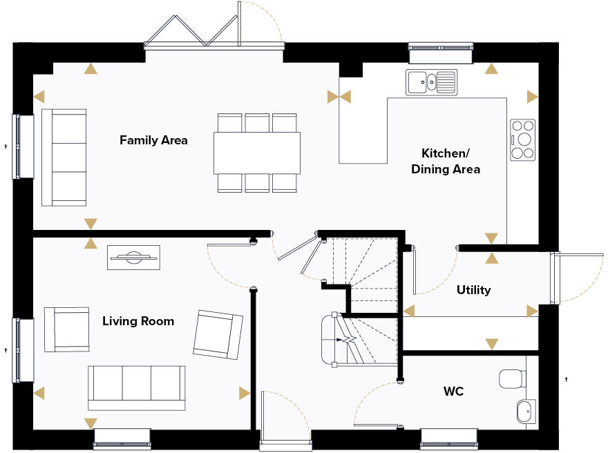 Four Acre Drive,
Wixams,
Bedfordshire
MK45 3GT floorplan