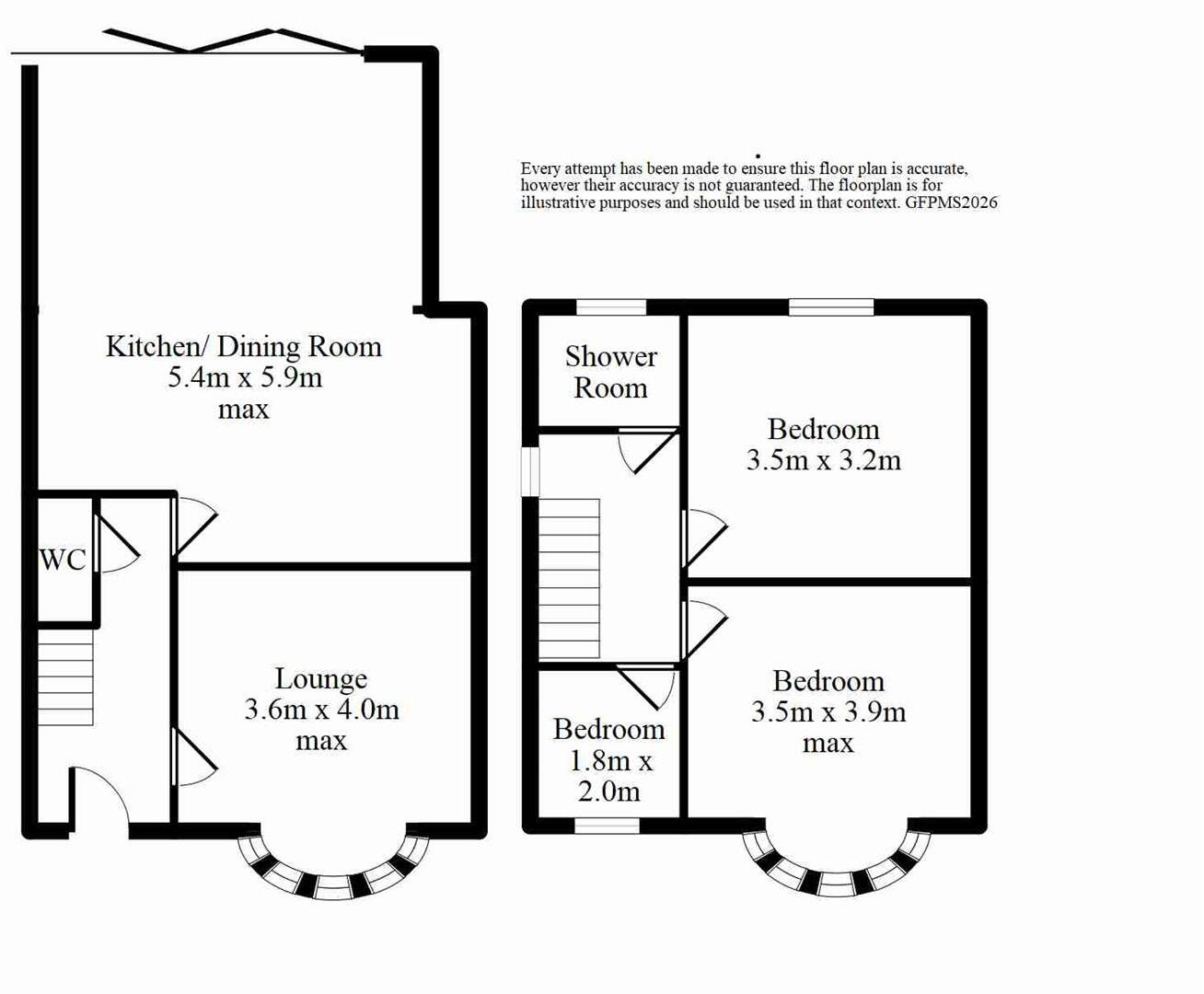 The Rise, Northowram, Halifax floorplan