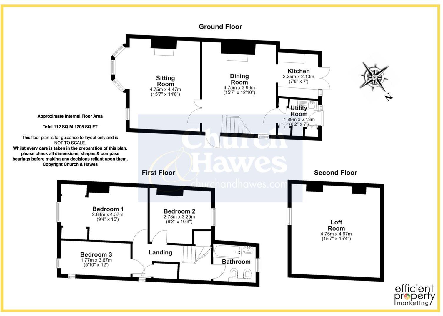 2 Scalby Road, Southminster floorplan