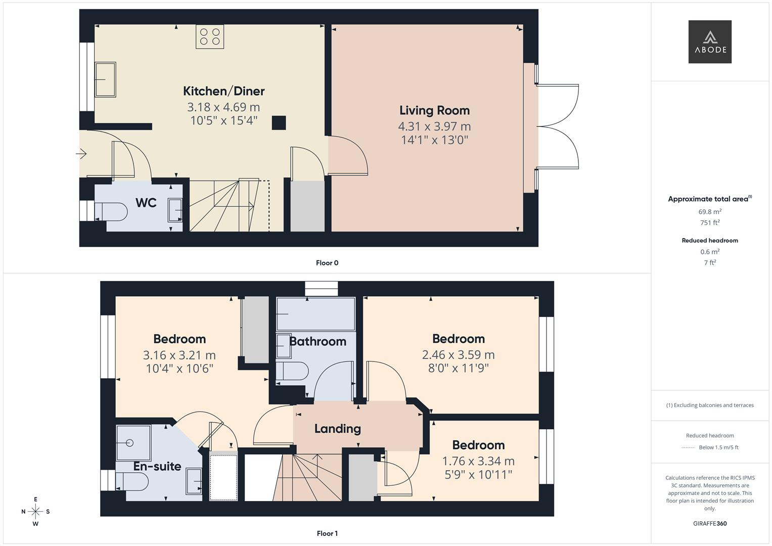 Sampson Avenue, Uttoxeter, Staffordshire floorplan
