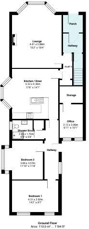 St. Annes Road East, Lytham St. Annes, Lancashire floorplan
