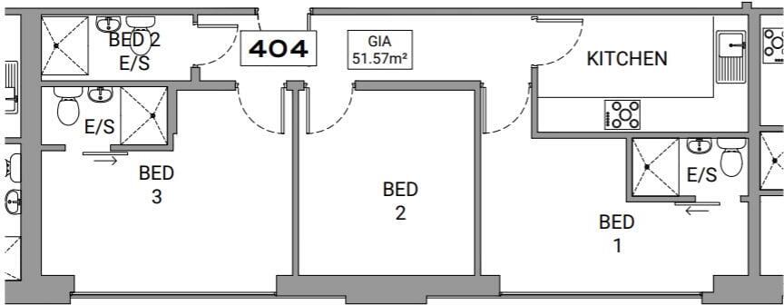 Saxon House floorplan