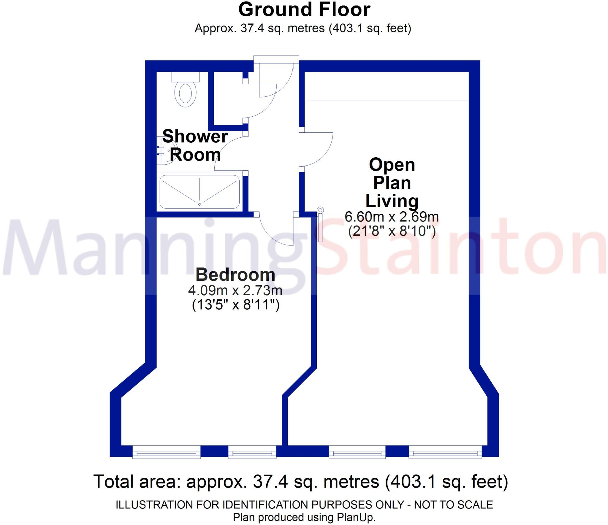 Old School Lofts, Whingate, Leeds floorplan
