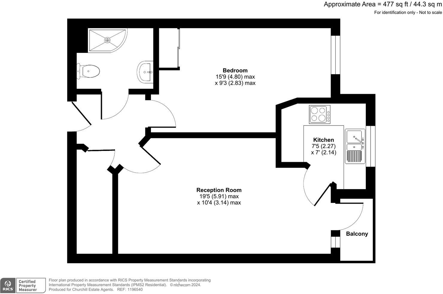 Waterside Lodge, Tonbridge floorplan