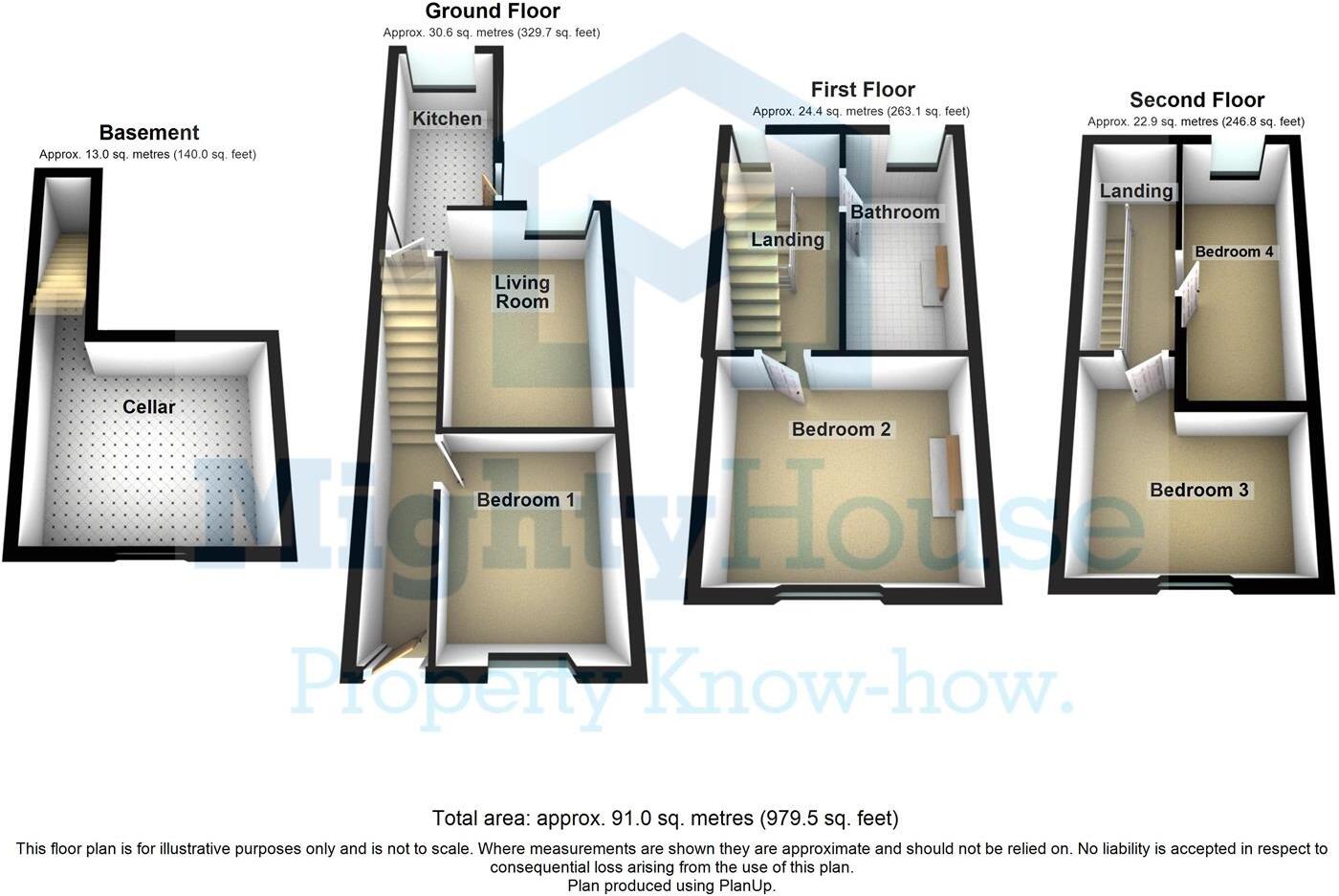 Hope Street, Lancaster floorplan
