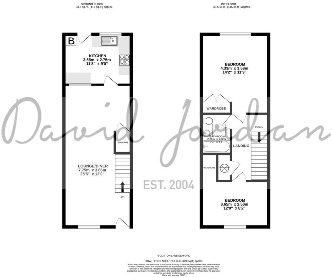 Clinton Lane, Seaford floorplan