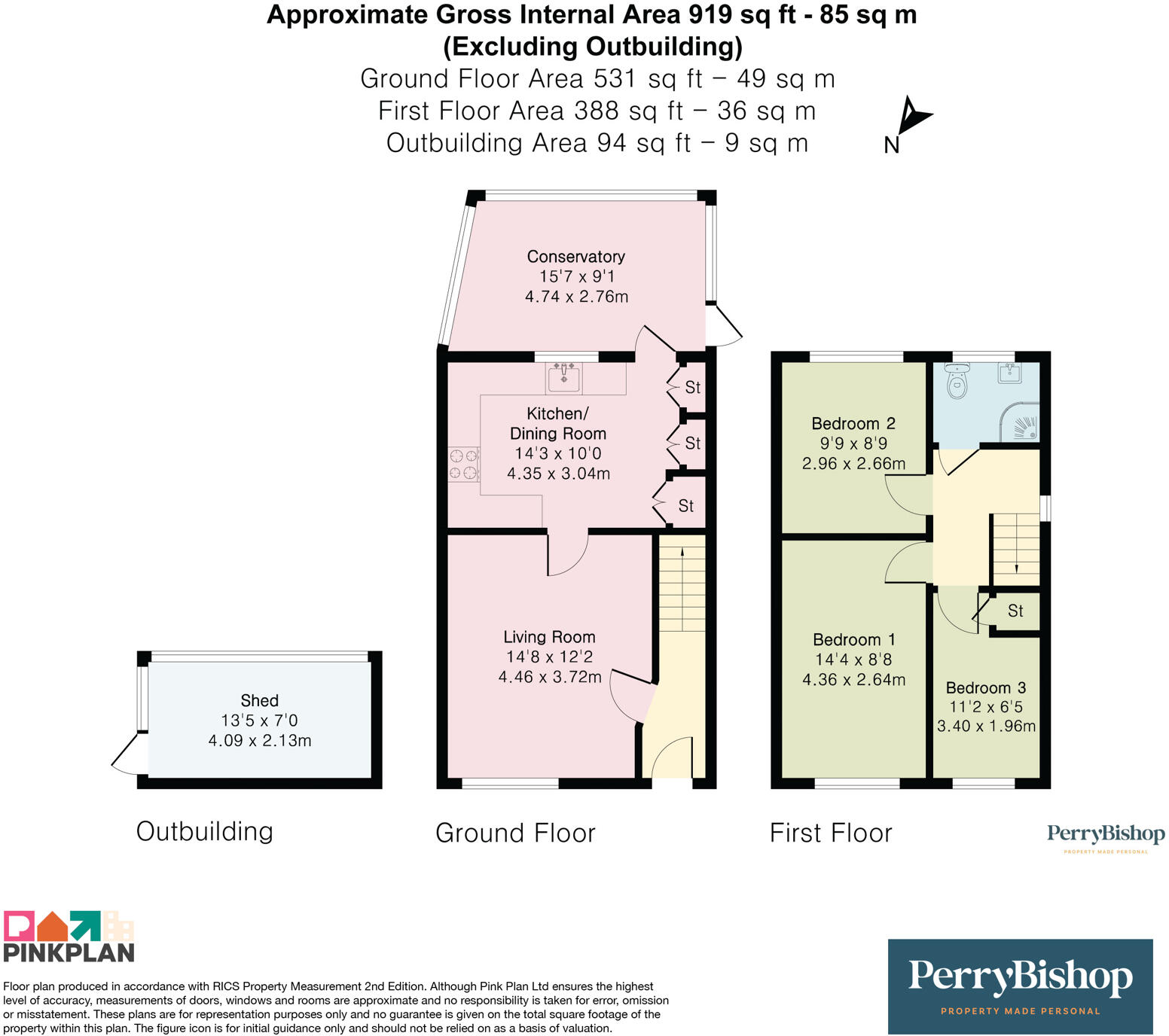 Northfield Close, Tetbury, Gloucestershire, GL8 floorplan