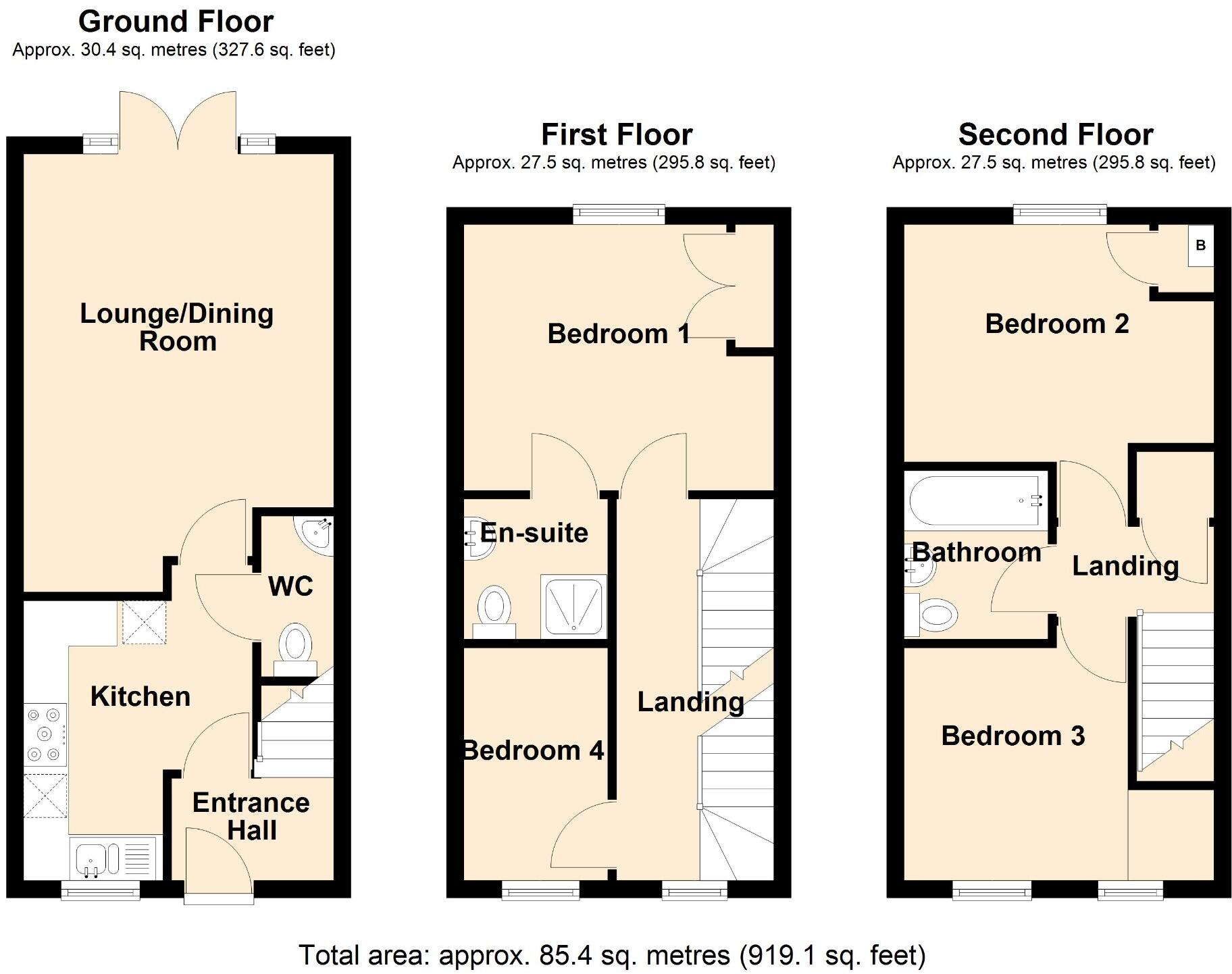 Union Street, Trowbridge, Wiltshire floorplan