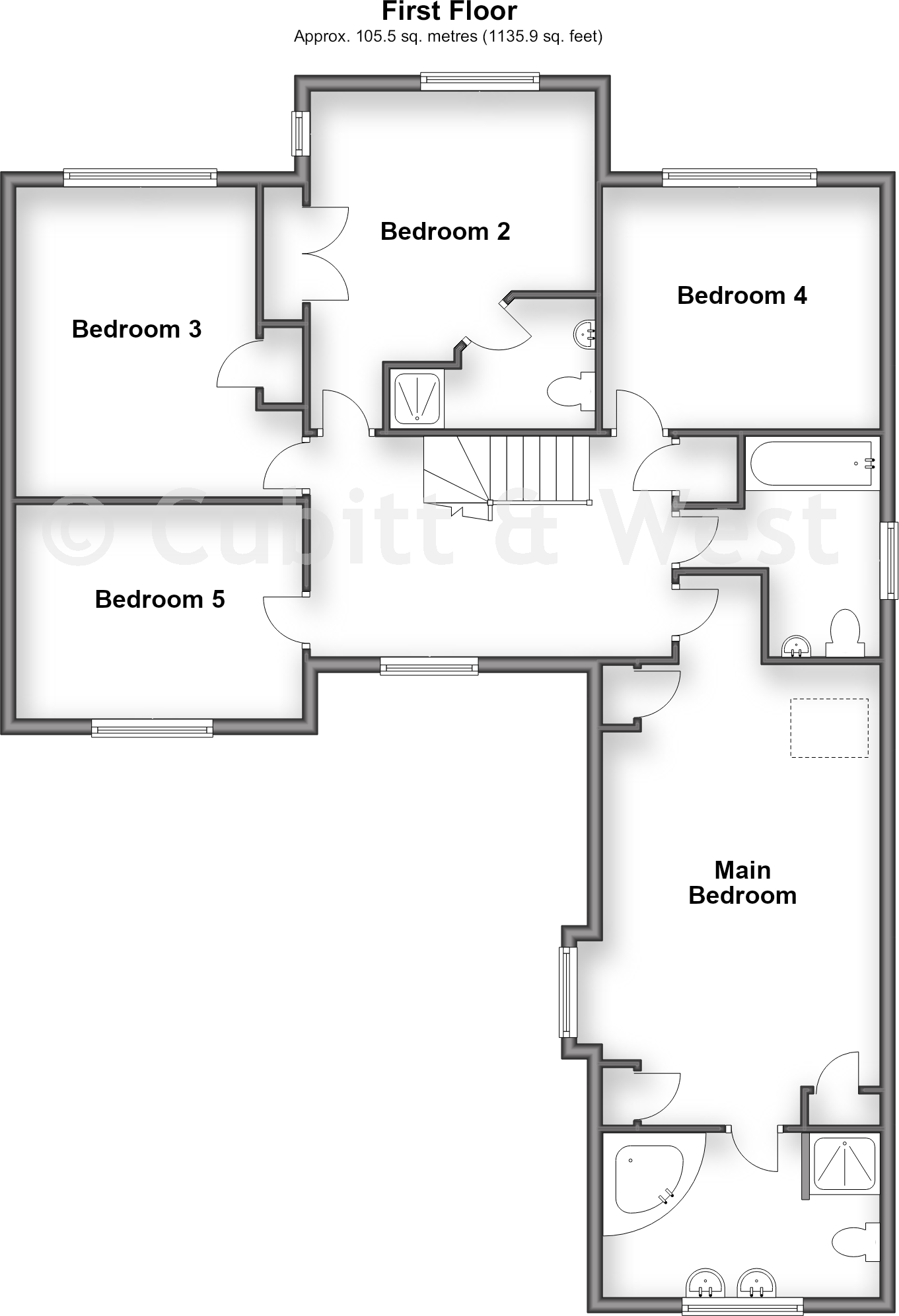 Mill Mead, Ashington, West Sussex floorplan