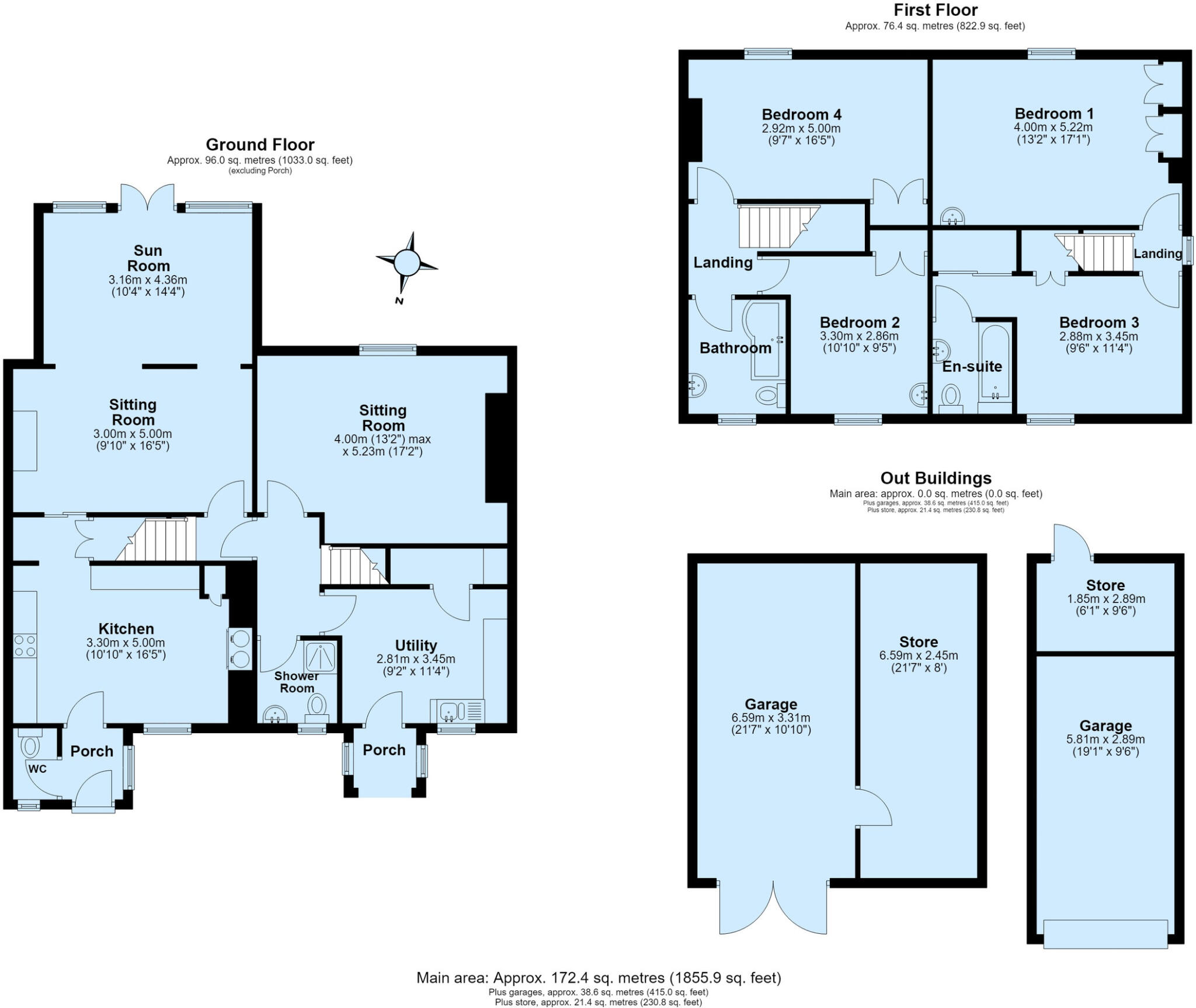 Town Road, East Prawle floorplan
