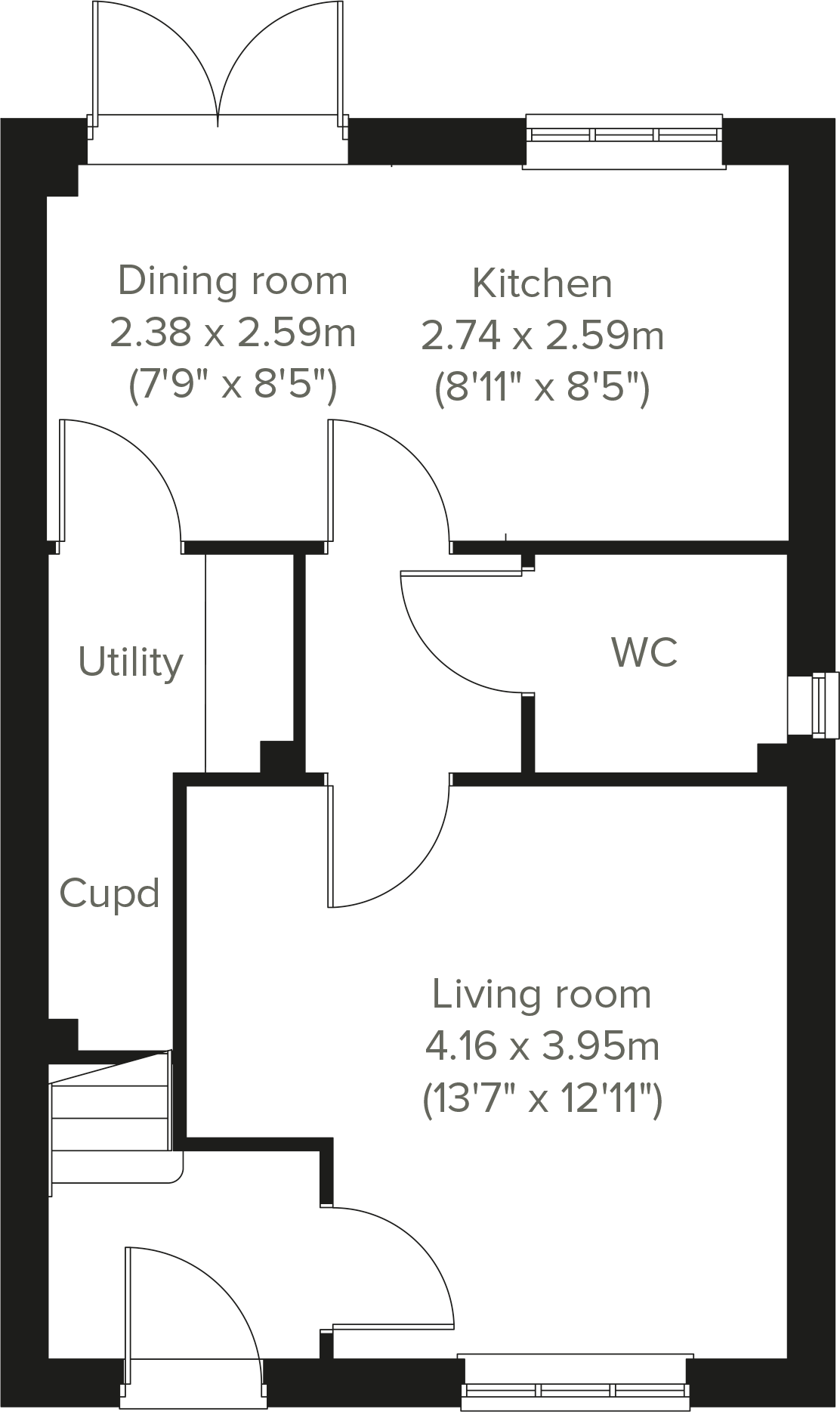 Glassworks, 
Common Lane, 
Knottingley, 
West Yorkshire, 
WF11 8BN floorplan