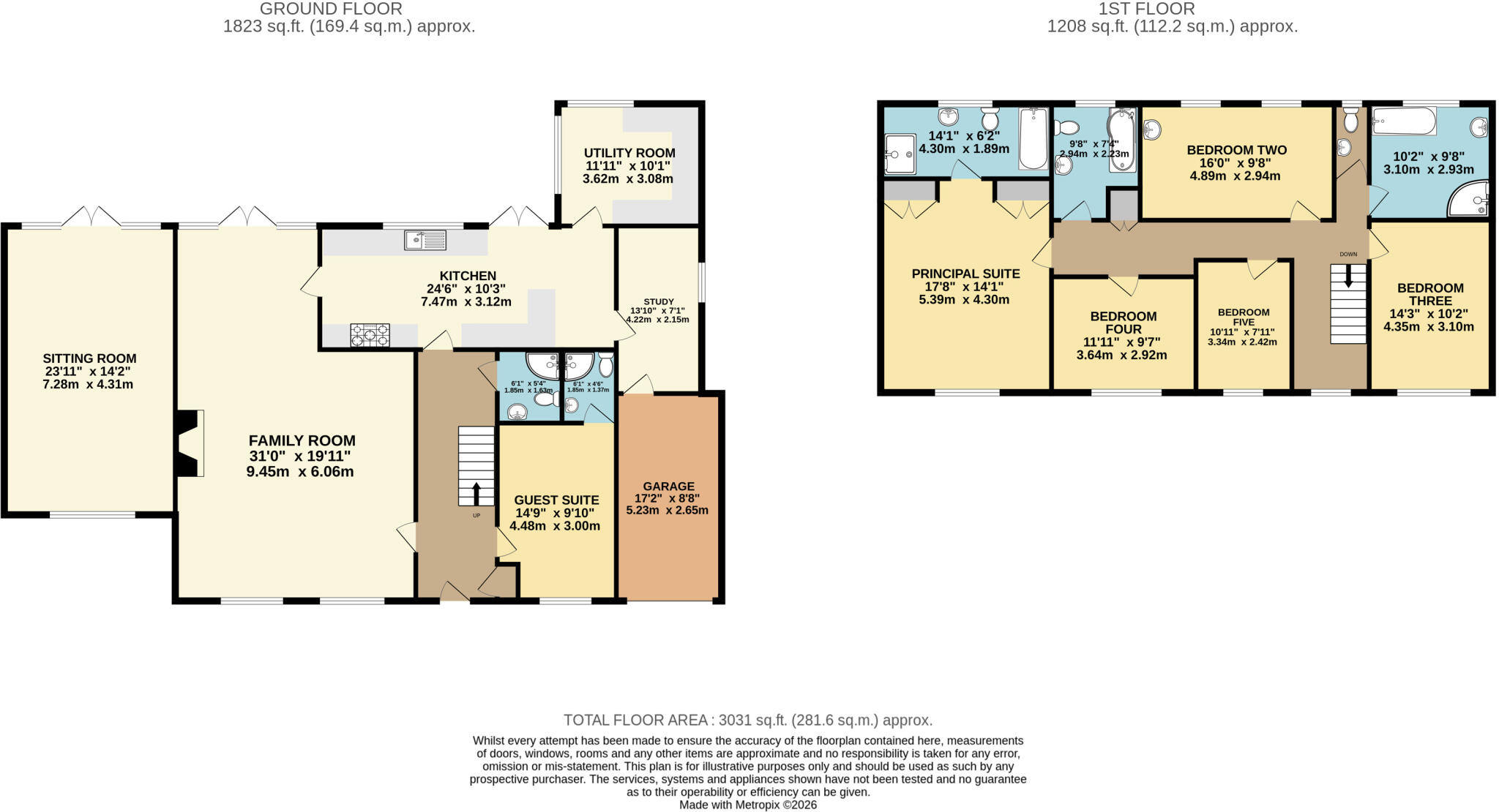 Instead, Romany Road, Lowestoft, Suffolk floorplan