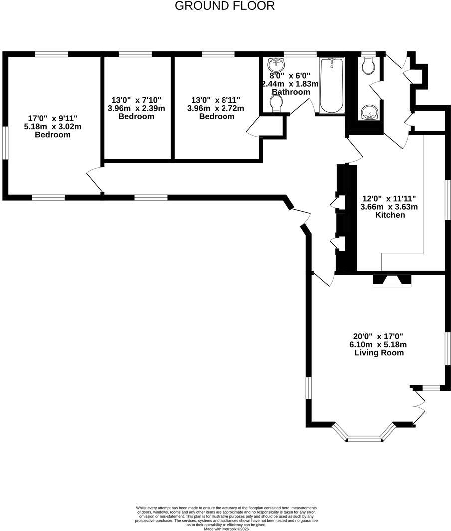 QUENNELL CLOSE, ASHTEAD, KT21 floorplan
