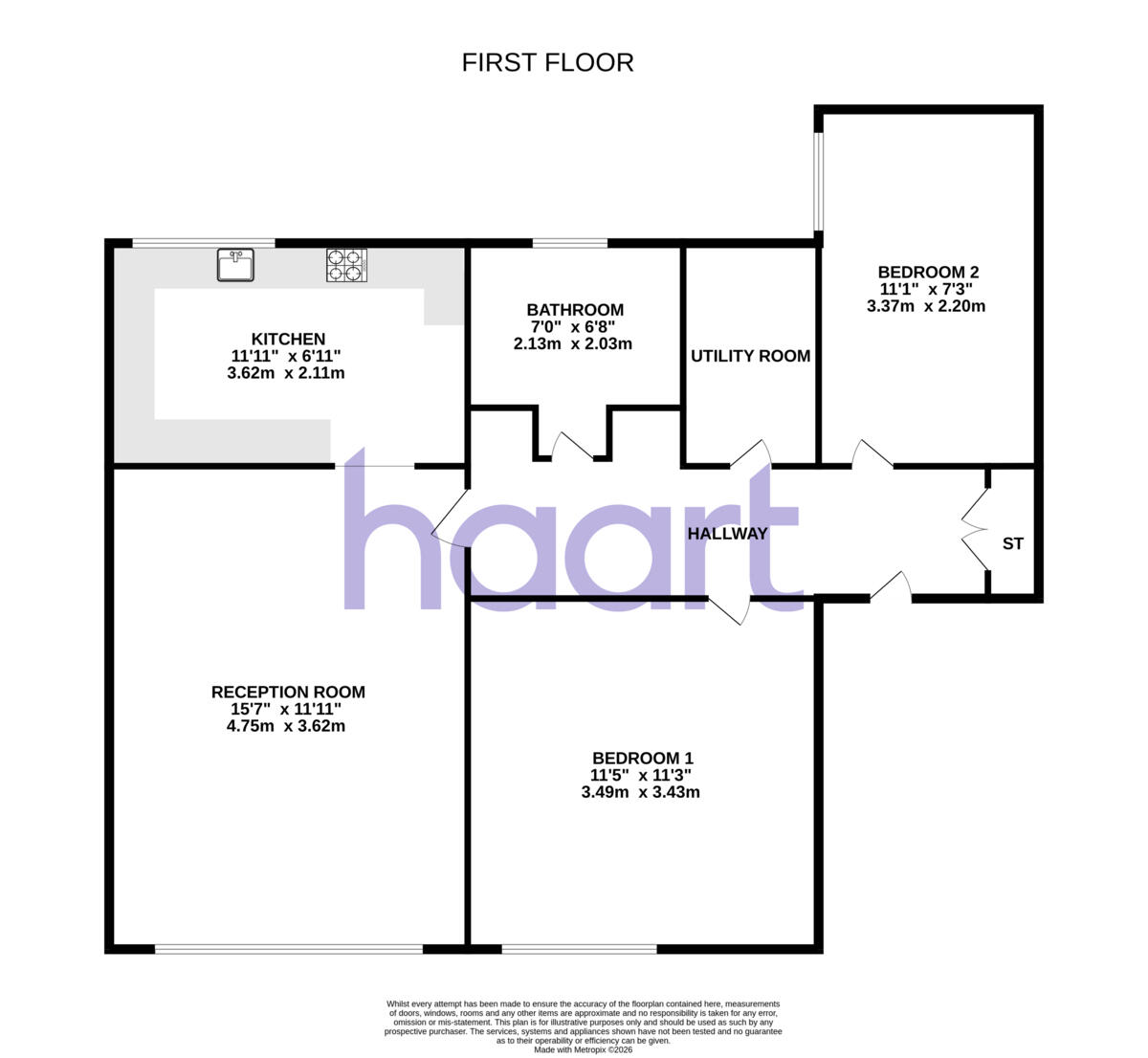 Merridene, London floorplan