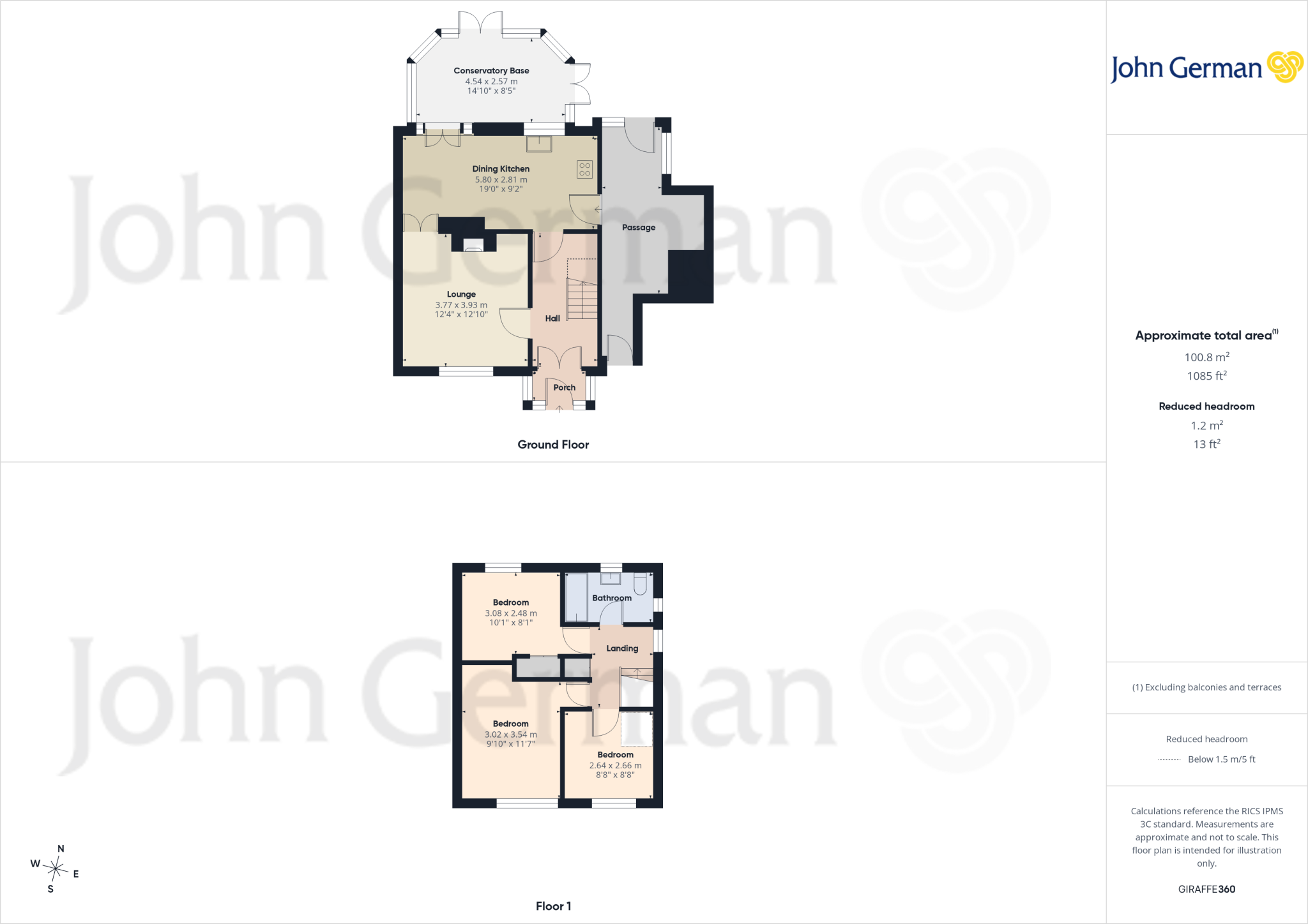 Mosley Drive, Uttoxeter floorplan