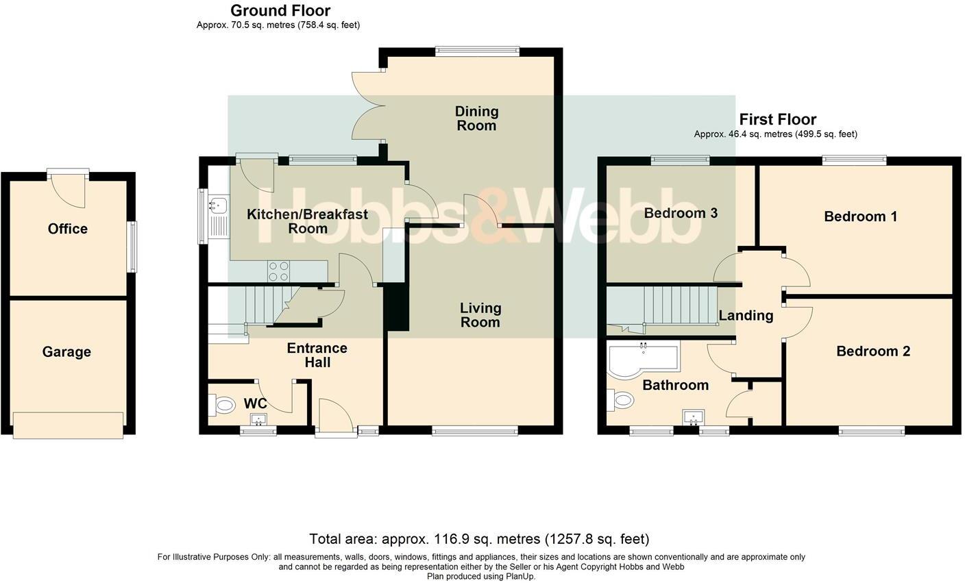Fairfield Close, Weston-Super-Mare - Lovely Family Home! floorplan