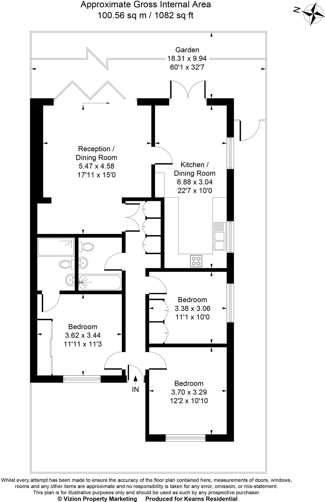 Alva Way, Watford, Hertfordshire, WD19 floorplan