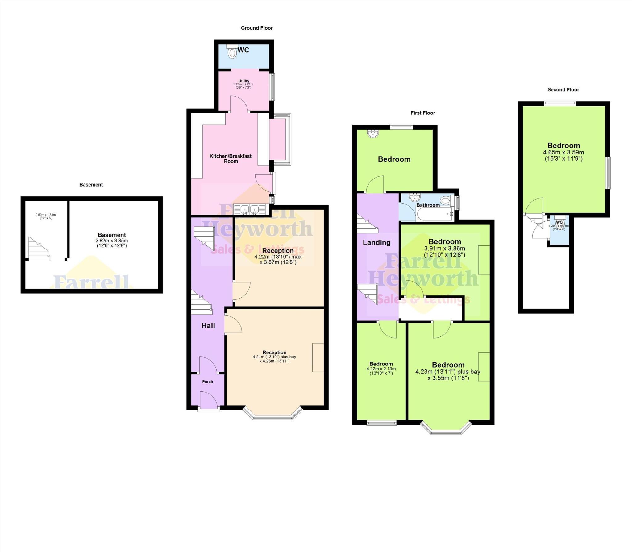 Bright Street, Blackpool floorplan