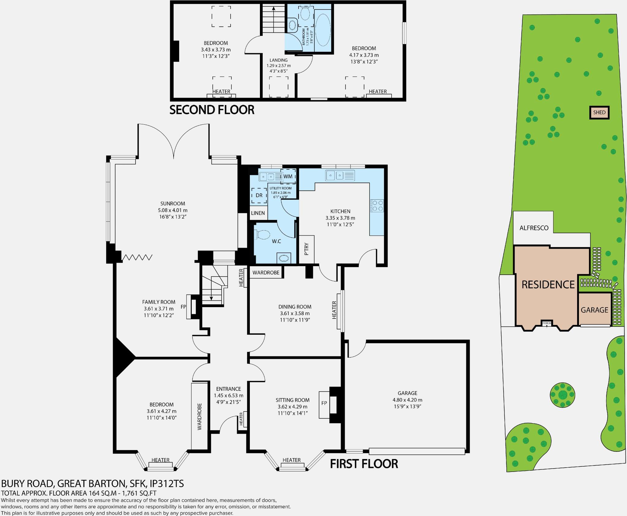 Bury Road, Great Barton floorplan