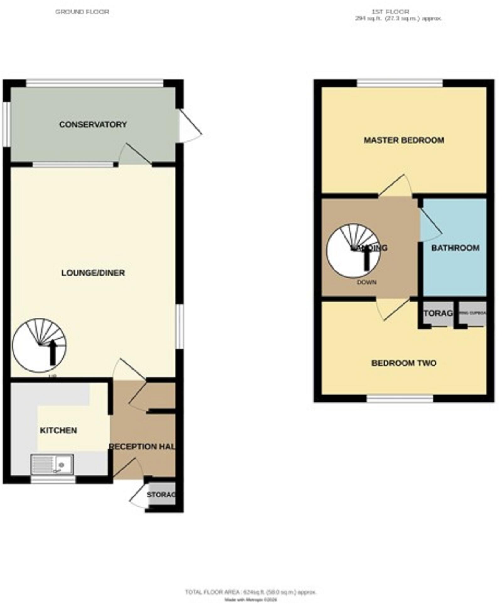 Keats Road, Caldicot, Newport. NP26 4LH floorplan
