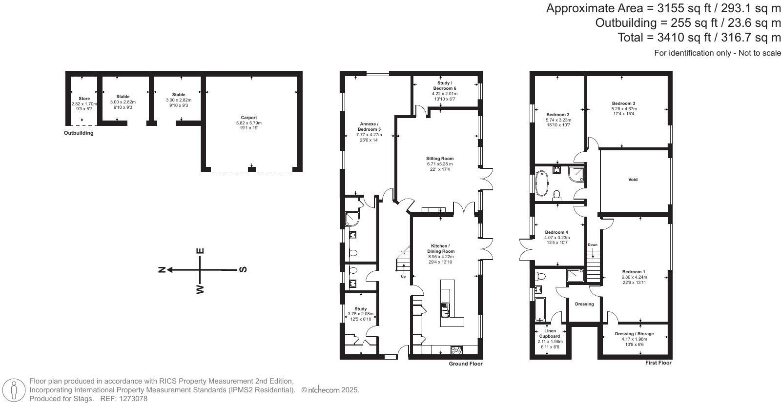 Ashbrittle, Wellington floorplan