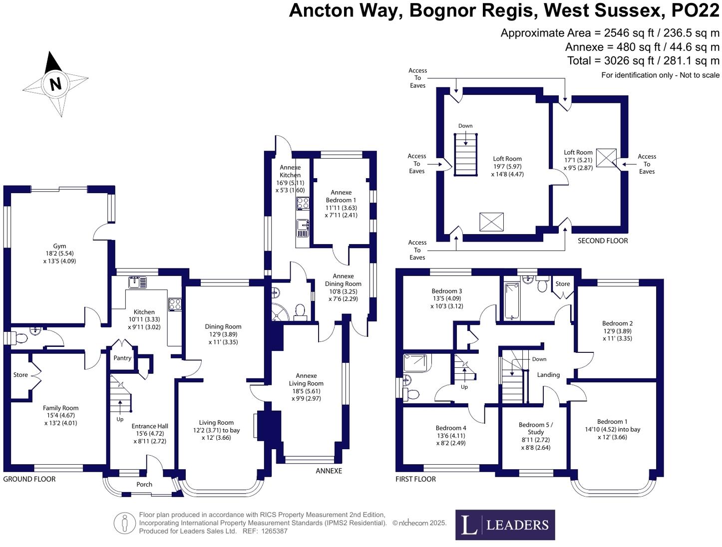 Ancton Way, Bognor Regis, West Sussex floorplan