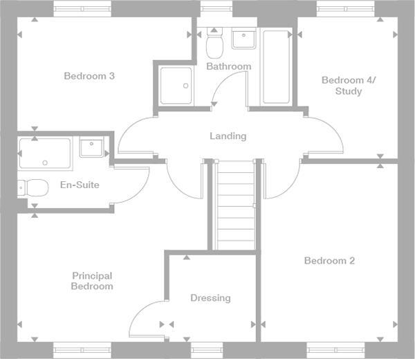Morgan Mews,
Streethay,
Lichfield,
WS13 8WN floorplan